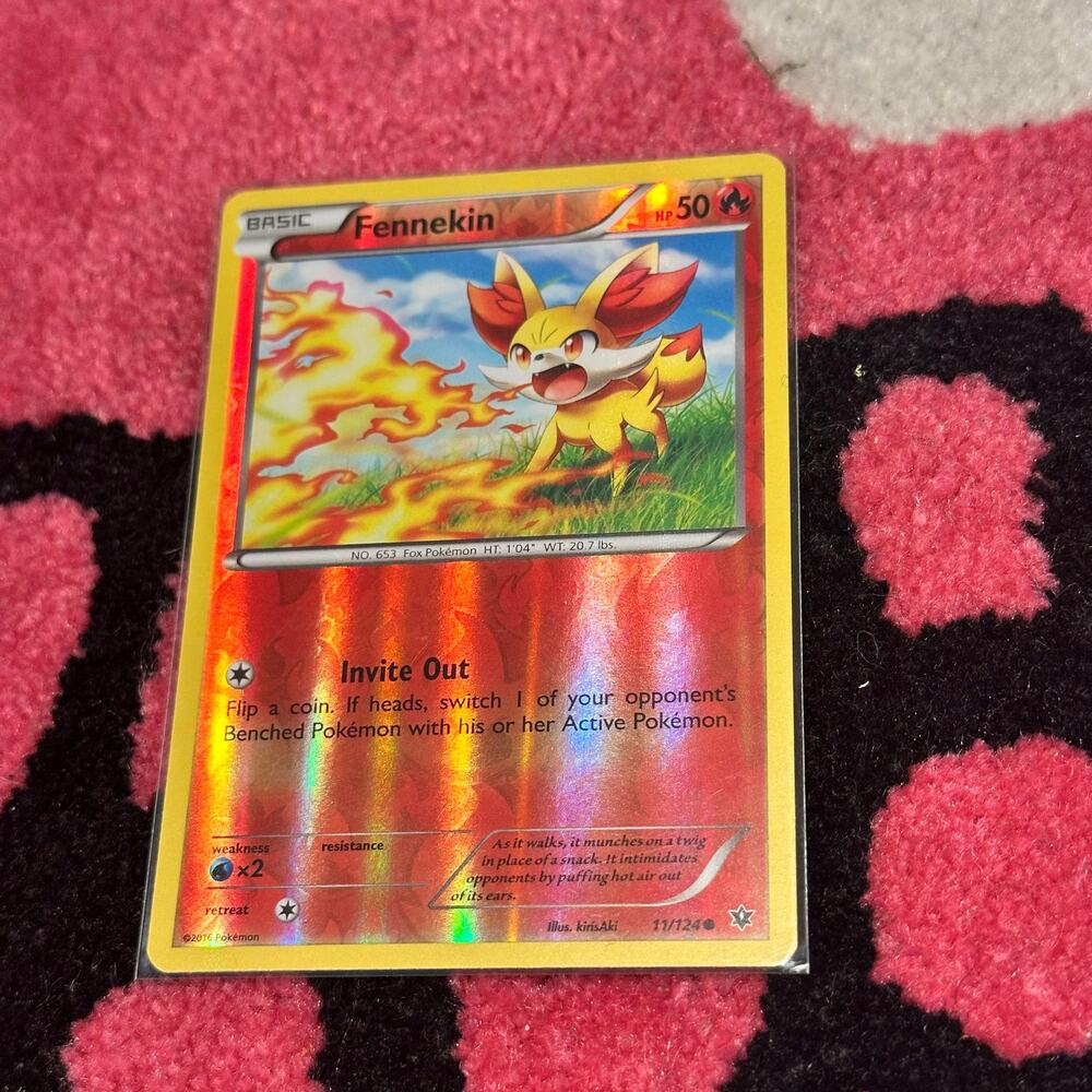 Fennekin [Reverse Holo] #11 – Pokémon Fates Collide – As Pictured